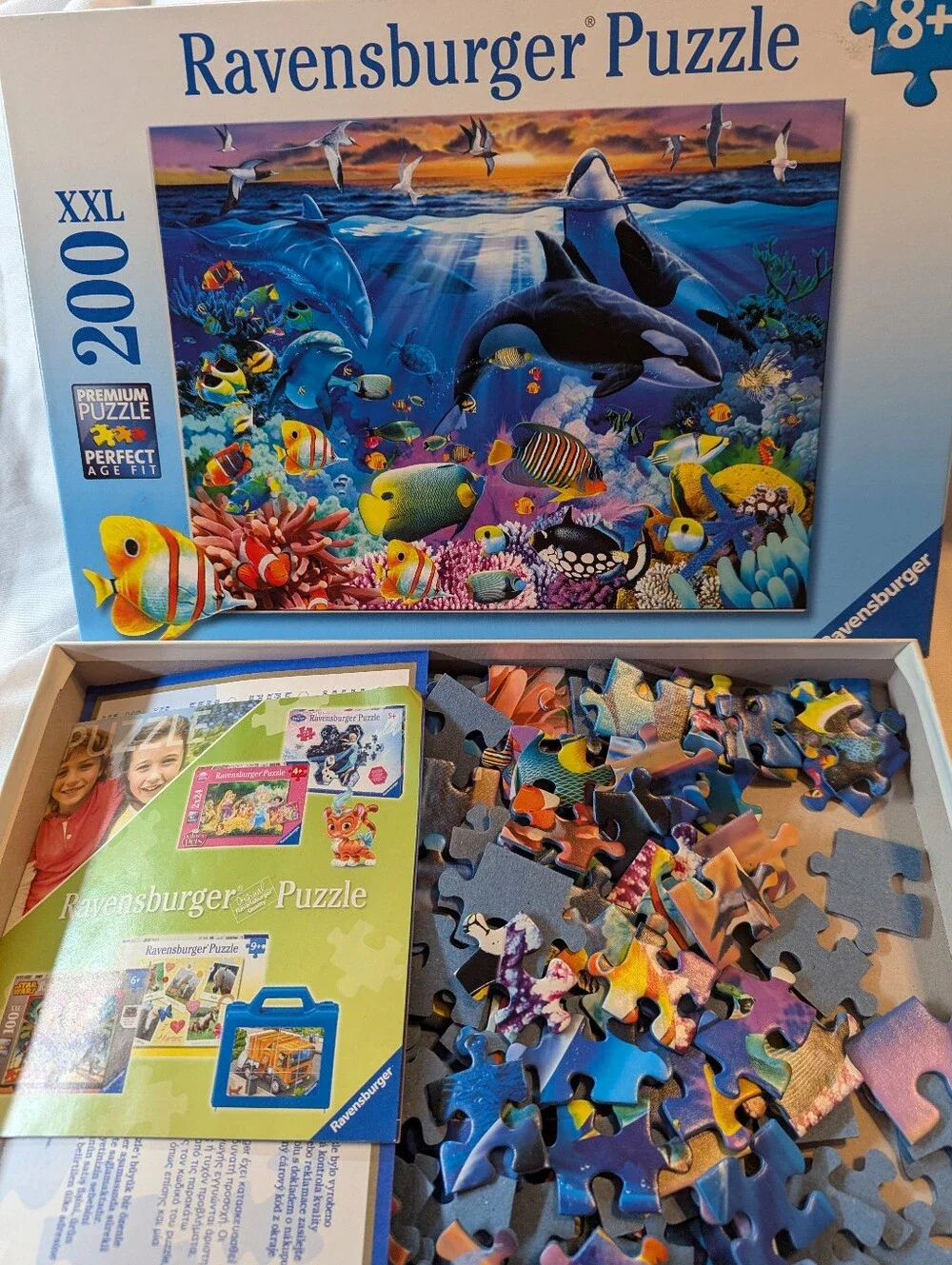 Ravensburger 200 Piece Oceanic Life Jigsaw Puzzle